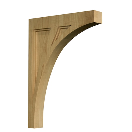 14 1/2 X 1 3/4 X 10 1/2 Rider Contemporary Bracket In Cherry